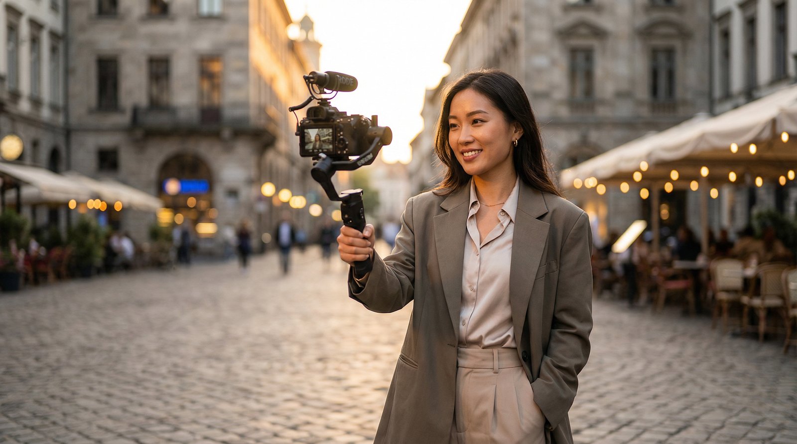 黑丝户外vlog视频